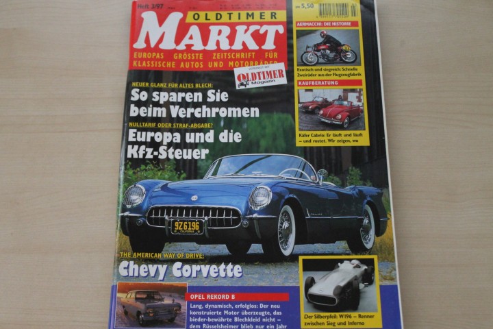 Deckblatt Oldtimer Markt (03/1997)